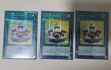 YUGIOH! 3X Toon Kingdom MP24-EN006 Quarter Century Secret Rare 1st NM PLAYSET