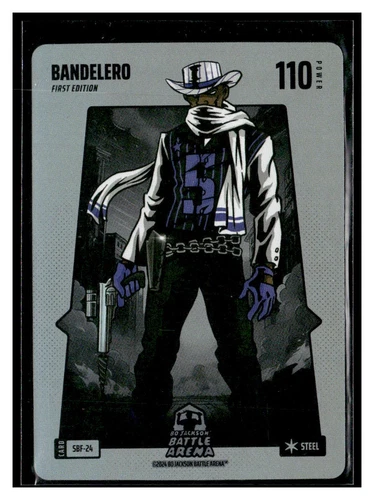 Bo Jackson Battle Arena Alpha #SBF-24 Bandelero Paolo Banchero Silver Steel
