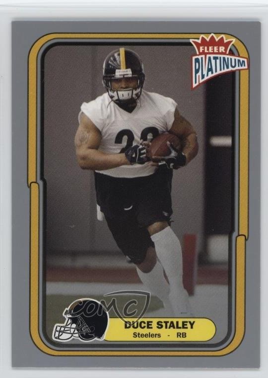 2004 Fleer Platinum Platinum Finish 80/100 Duce Staley #25 g2u