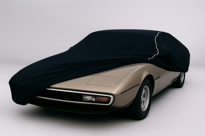 Ganzgarage Indoor Stretch Cover Carcover für Lamborghini Espada Schwarz