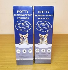 2 Pack Potty Training Spray for Dogs 3.51 FL OZ -NEW- Sealed