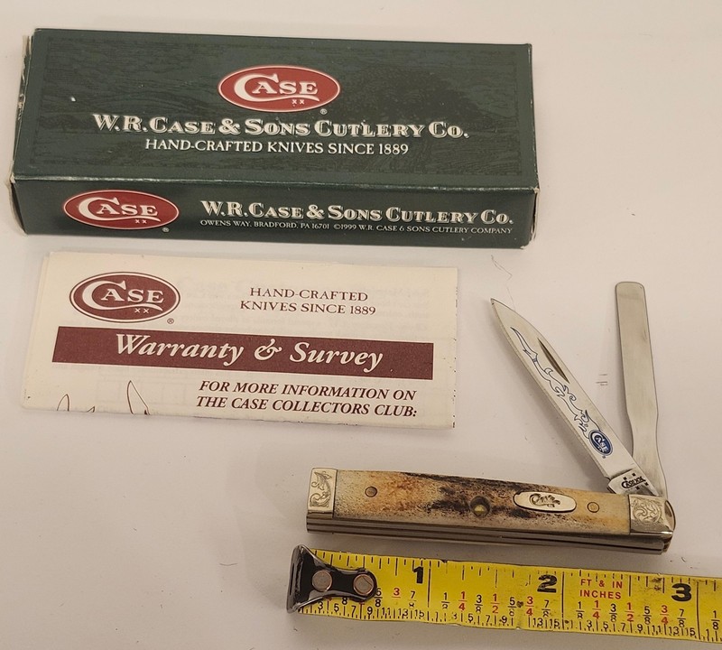 Case XX Baby Doc 5282SP SS Knife Blue Script New In Box