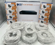 8 Channel NVR 4K 8MP Outdoor AI Face Recognition Bullet Security Camera System