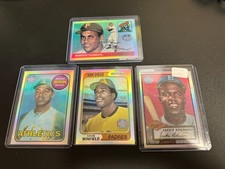 2001 Topps Archives Reprint Lot of 4 Clemente, Robinson, Jackson, Winfield