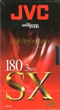Sealed VHS Video Tapes, 239min Total, 3-Pack