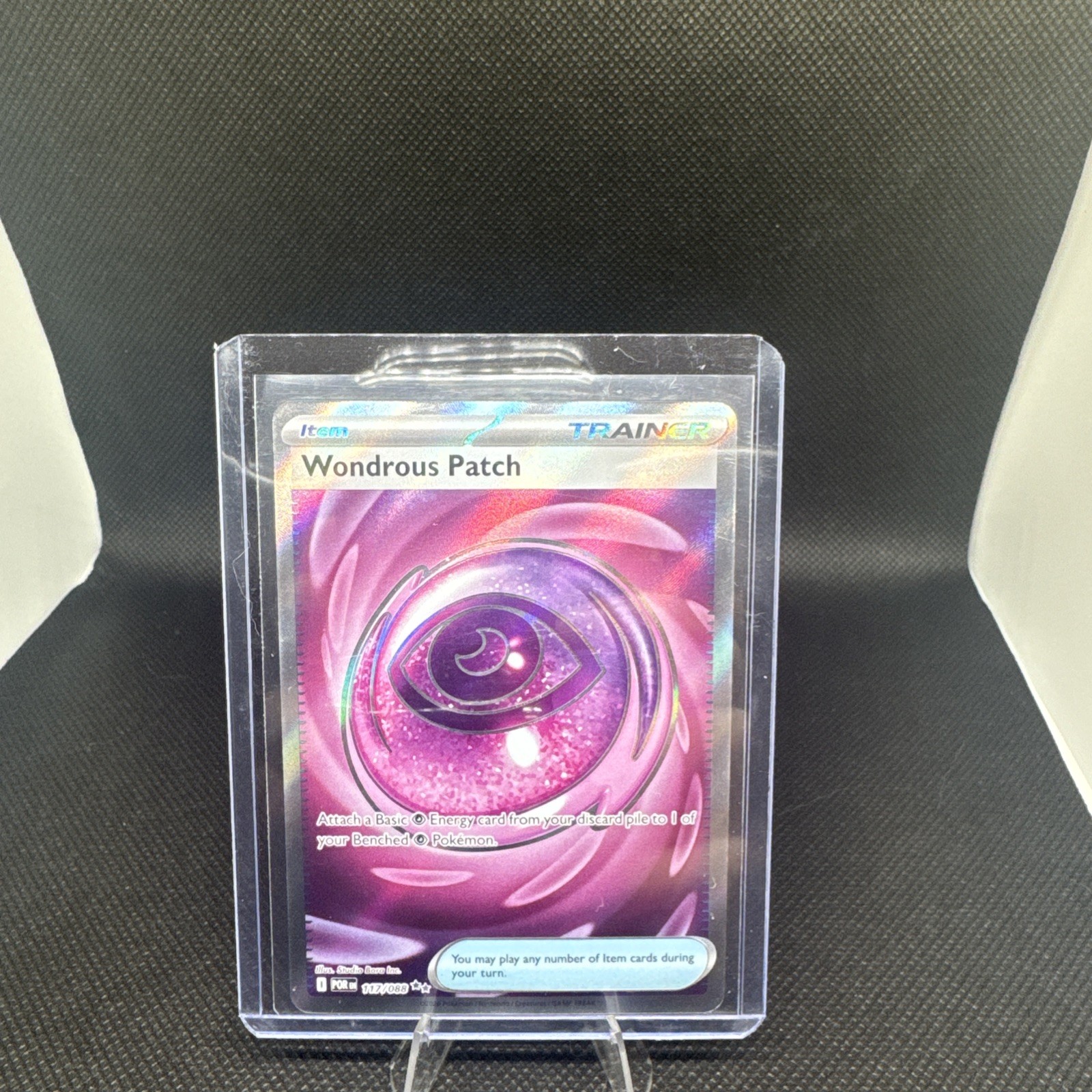 Wondrous Patch 117/088 Pokemon TCG Full Art ME03: Perfect Order