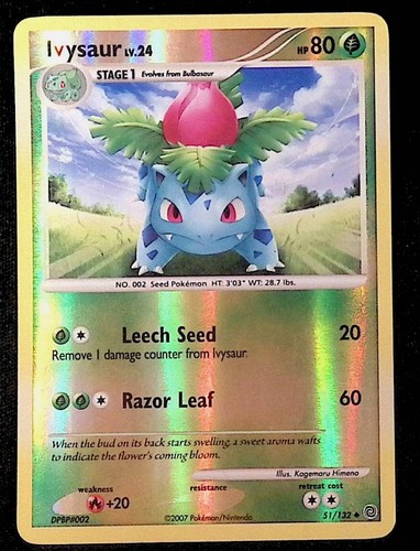 Ivysaur 51/132 Secret Wonders Reverse Holo