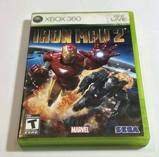 Iron Man 2 Microsoft Xbox 360 Authentic Replacement Case Only