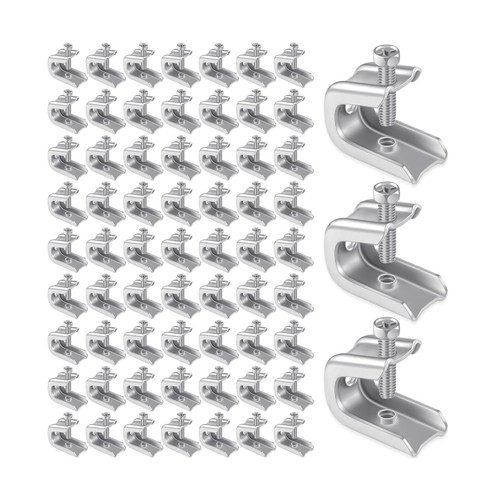 AOKLIT 50Pack 14 X 20 Beam Clamps Steel Small C Clamps With India