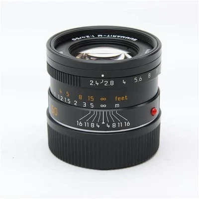 Leica SUMMARIT-M 50mm Focal Camera Lenses f/2.4 Maximum Aperture