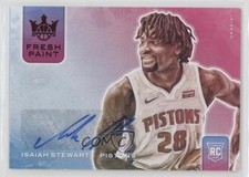 2020 Panini Court Kings Fresh Paint Ruby 6/99 Isaiah Stewart #FP-IST Auto 0zq1