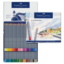 FaberCastell Creative Studio Goldfaber Watercolor Pencils 48Count