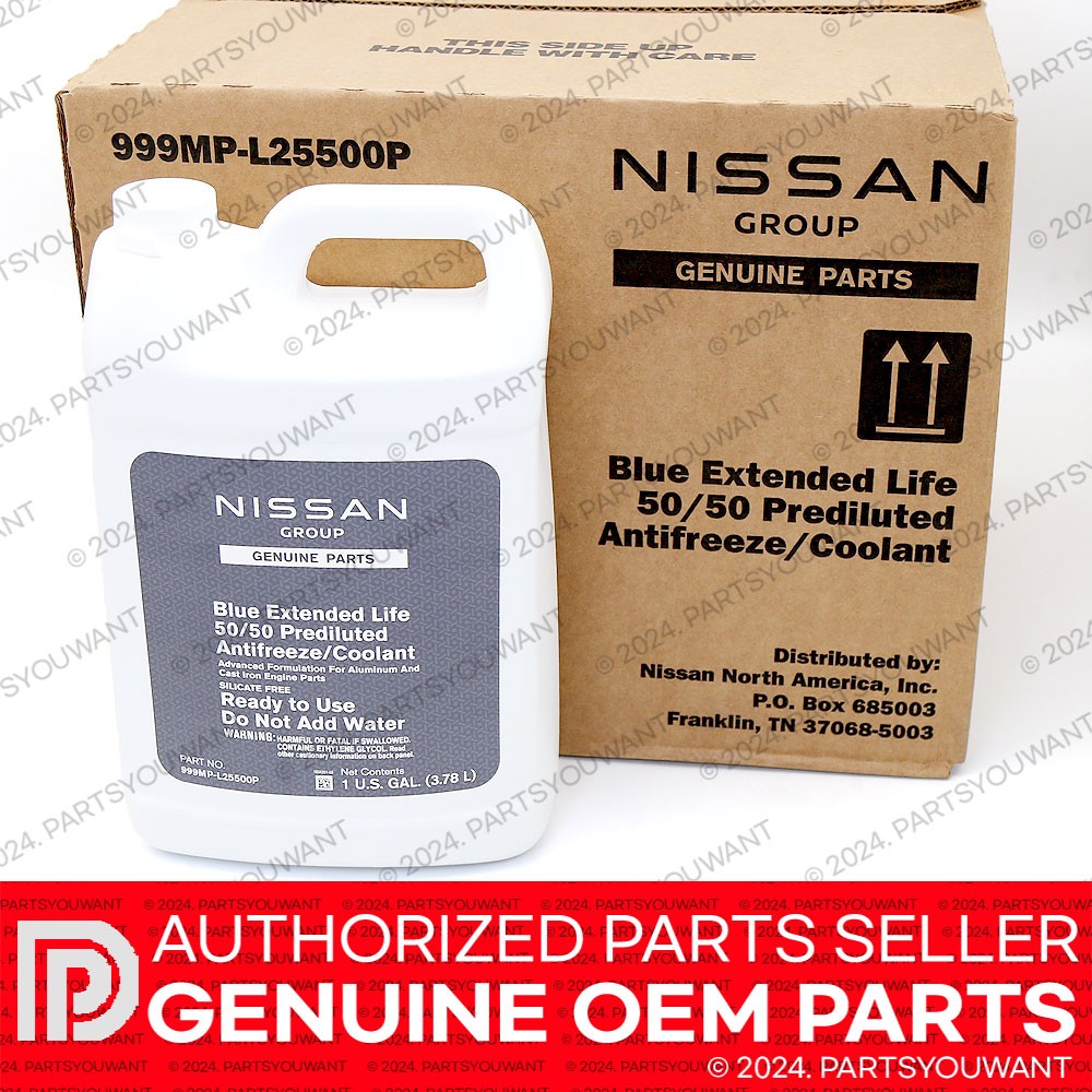 冷凍ML50 ADL50 PL40 GENUINE Nissan OEM Blue Extended Life Antifreeze Coolant 999MP
