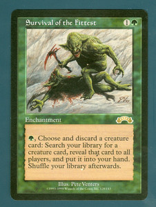 Mtg Survival of the Fittest | eBay