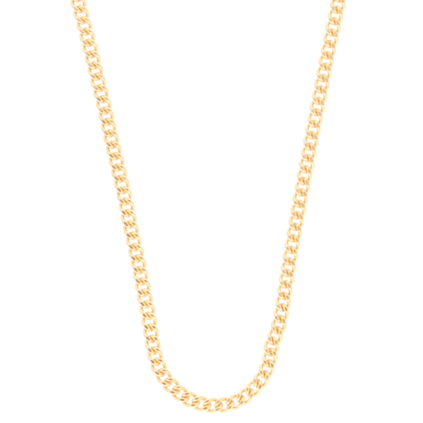 18Carat Yellow Gold 20.25"" Curb Chain/ Necklace (1.5mm Wide)