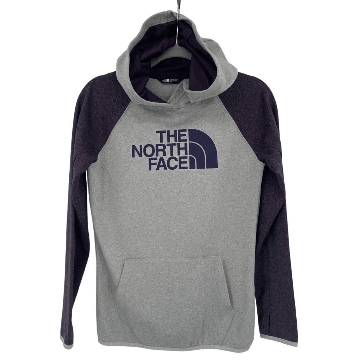 North Face Women's M Purple Gray Half Dome Hoodie Sweatshirt