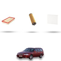 Hoffcar Set Service - 3 Filter Kompatibel Mit Volvo V70 2.0 20V Turbo 166Kw D