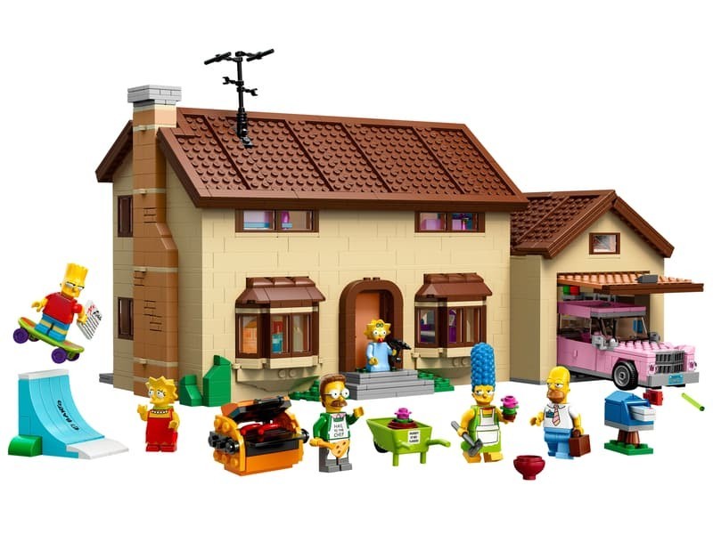 THE SIMPSONS: The Simpsons House (71006) 100% Complete New Sealed (bagged)