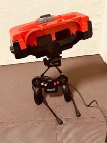 Nintendo Virtual Boy Console VUE-001 3D System Games Lot 5 Bundle Manual Japan