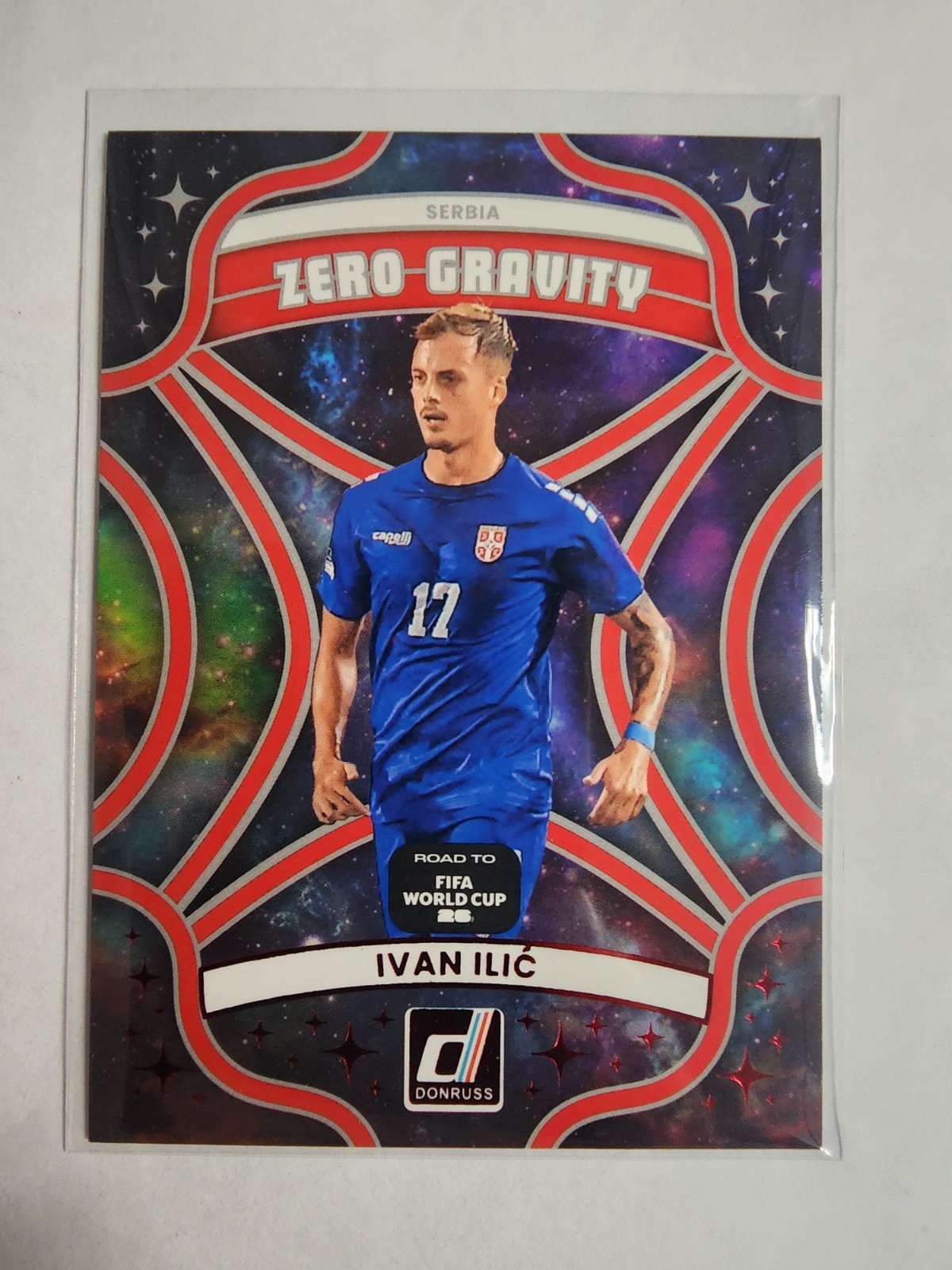 2025-26 Panini Donruss Road To Fifa World Cup - Zero Gravity Ivan Ilic #9 Red