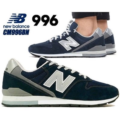 New Balance Navy Silver CM996BN Sneakers Size 9.5 D