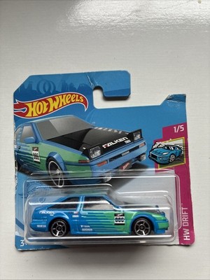 Hot Wheels Toyota AE86 Sprinter Trueno HW Drift 1/5 Falken Tires Diecast 1/64