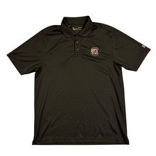 Under Armour Mens South Carolina Gamecocks HeatGear Polo Shirt Black Medium