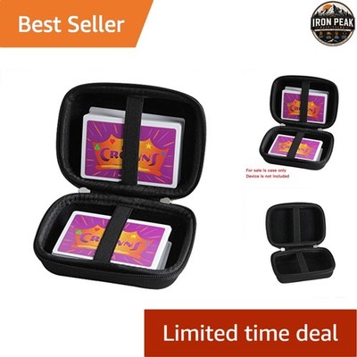 Travel Case for Five Crowns Card Games Black Not Including Cards Long