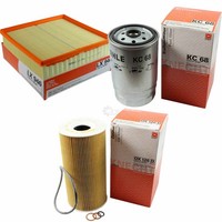 Mahle / Knecht Kraftstofffilter KC 68 Luftfilter LX 946 ÖLfilter OX 126D
