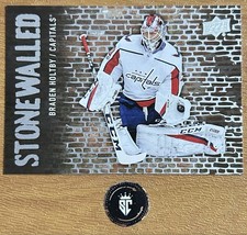Braden Holtby 2018-19 Upper Deck Series 1 Stonewalled #SW-24 Washington Capitals