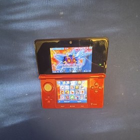 Nintendo 3DS 3D Compatible Handheld System Red/Black CTR-001(USA) NTSC-U/C
