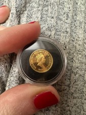 1995 Queen Elizabeth the Queen Mother £5 Coin .999 Fine Gold