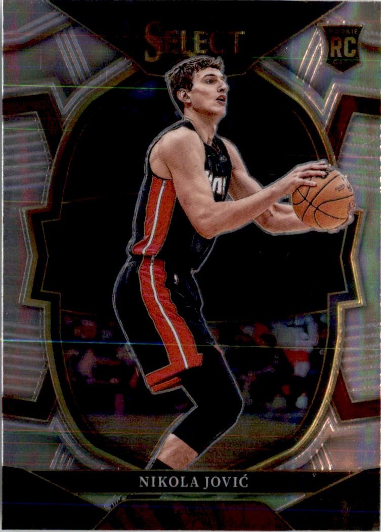 Nikola Jovic 2022-23 Panini Select Concourse RC #91 Miami Heat