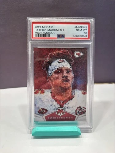 Patrick Mahomes II 2024 Panini Mosaic Micro Mosaic #MMPMS PSA 10 Case Hit SSP