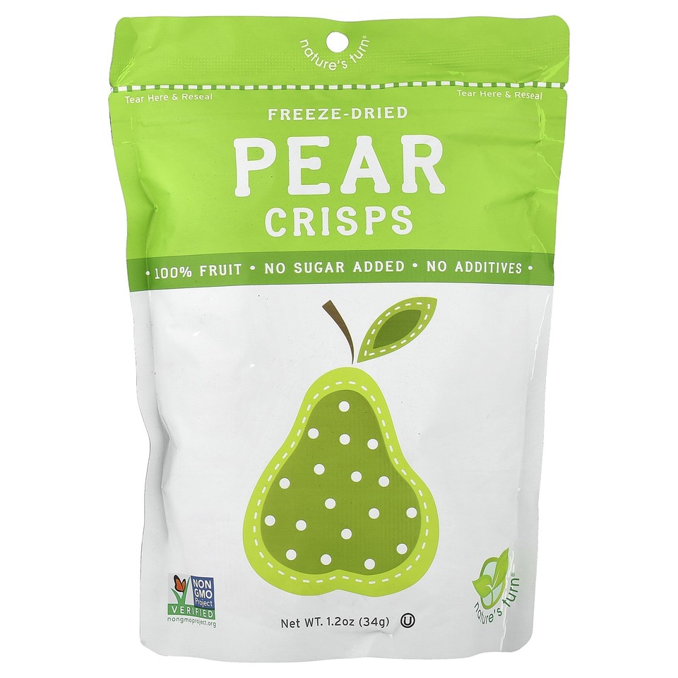 Freeze-Dried Pear Crisps, 1.2 oz (34 g)