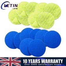 Floating Mop Pads Microfibre Pads Suitable Motorised Cordless Mop Reusable Pad