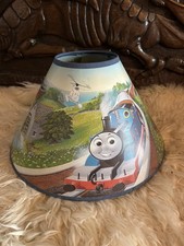 Vintage Thomas the Tank Engine Children’s Bedroom Nursery Trains Lampshade 1992
