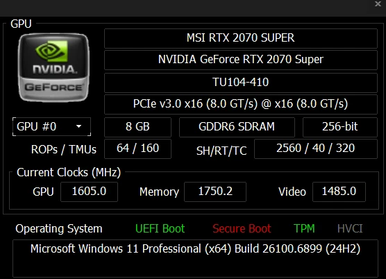 Nvidia GeForce RTX 2070 Super 8GB - Image 3 of 4