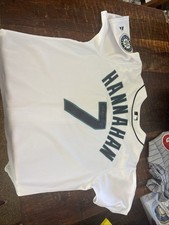 MLB Seattle Mariners Hannahan Autographed Jersey Mariners