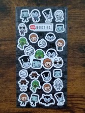 25-PCS Universal Monsters Sticker Sheet Horro...