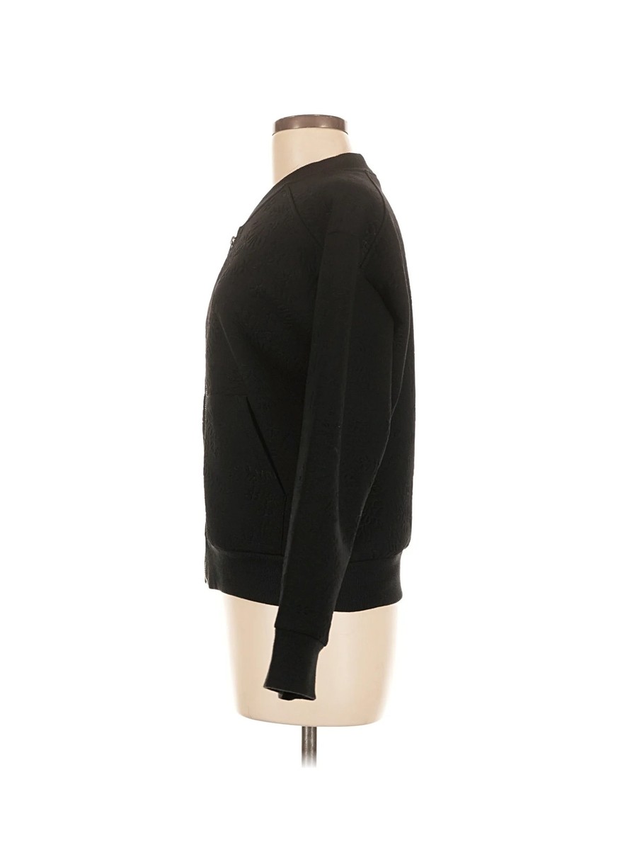 UNIQUELY Lorna Jane Women Black Zip Up Hoodie M View 4