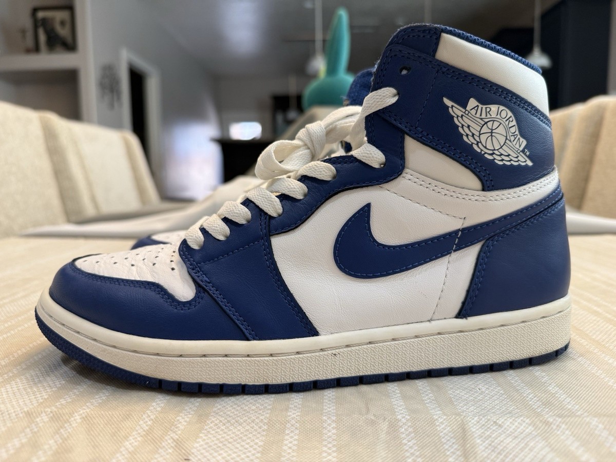 Air Jordan 1 Retro High OG Storm Blue 2016 Size 9 555088-127 