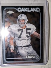 2024 Topps Chrome - Howie Long #153 Oakland Raiders 