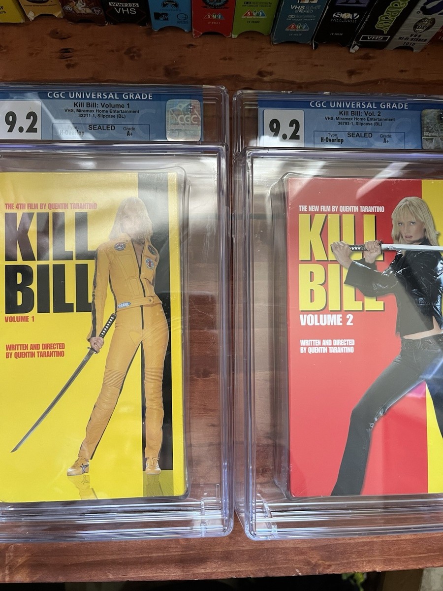 Kill Bill Vol. 1 (VHS, 2004) Sealed Graded 786936227000| eBay