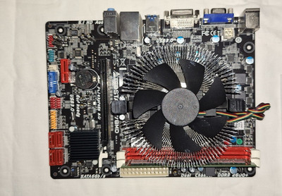 BIOSTAR A78MD Mainboard Komplettmit  AMD A8-5600K, 1x RAM DDR3 8GB inkl.Netzteil