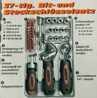 BrüDer Mannesmann 37-Tlg. Bit-Und SteckschlüSselsatz