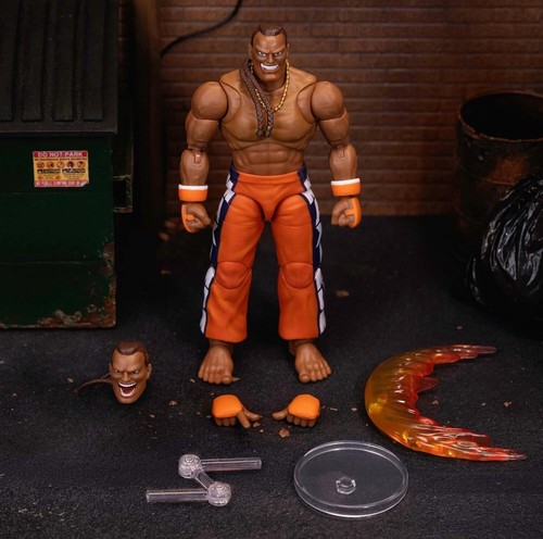 Jada Toys Street Fighter II 6" Dee Jay Actionfigur offiziell lizenziert - Bild 8 von 8
