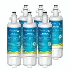 Waterdrop Refrigerator Water Filter, Replacement for LG® LT700P®, Pack of 6
