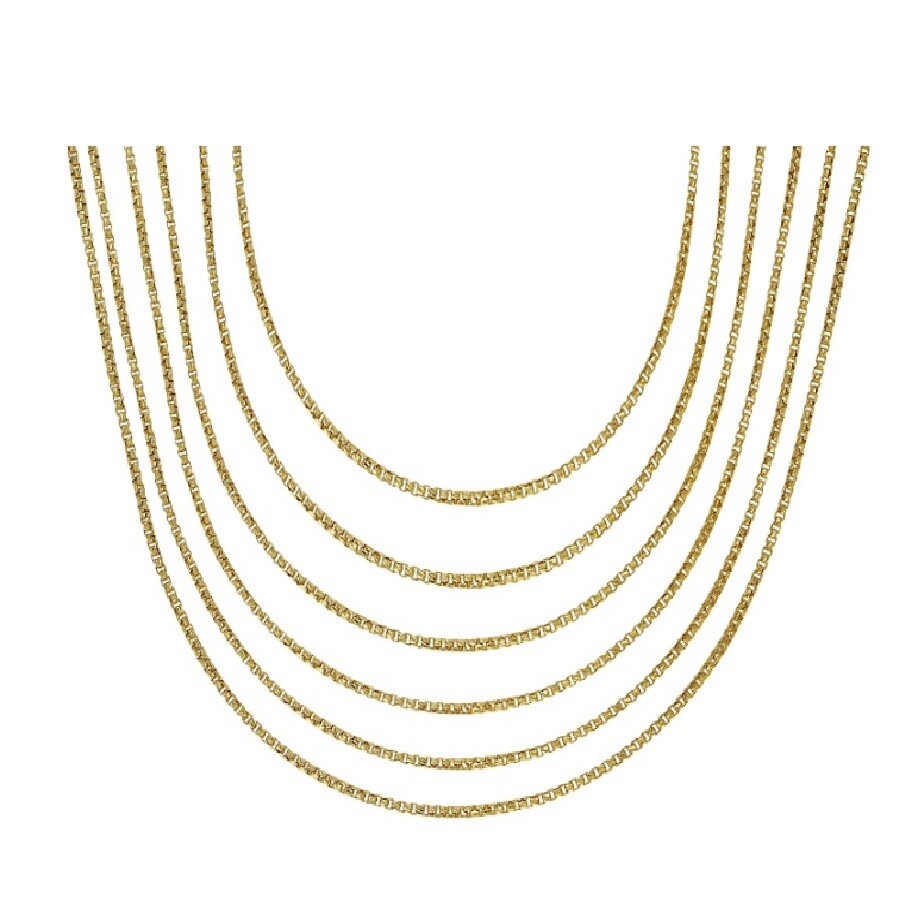 16" Cable Chain In 18k Yellow Gold (1.15mm - Foto 10