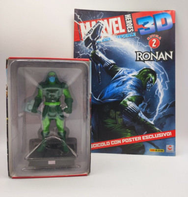 MARVEL HEROES 3D SPECIAL EXTRA 2 RONAN Statue Heft Poster CENTAURIA